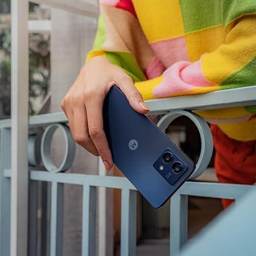 Motorola G84 5G (Midnight Blue, 12GB RAM, 256GB Storage) | 50MP (OIS) | 16MP Front Camera | Snapdragon 695 Processor | Ultra Premium Vegan Leather Design | Unbelievable 5G Speeds with 14 5G Bands - Triveni World