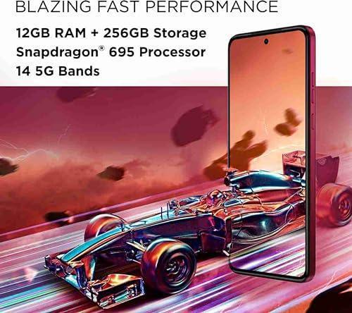 Motorola G84 5G (Viva Magenta, 12GB RAM, 256GB Storage) | 50MP (OIS) | 16MP Front Camera | Snapdragon 695 Processor | Ultra Premium Vegan Leather Design | Unbelievable 5G Speeds with 14 5G Bands - Triveni World