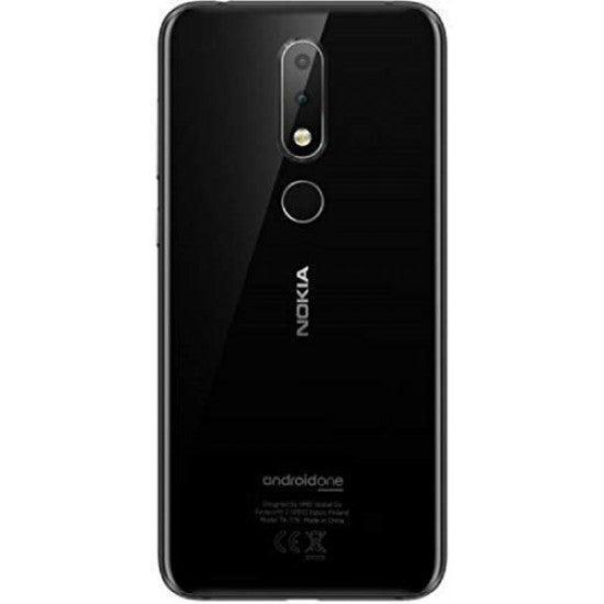 Nokia 6.1 Plus Black, 6GB RAM, 64GB Storage refurbished - Triveni World