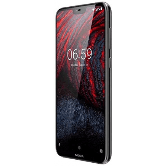 Nokia 6.1 Plus Black, 6GB RAM, 64GB Storage refurbished - Triveni World
