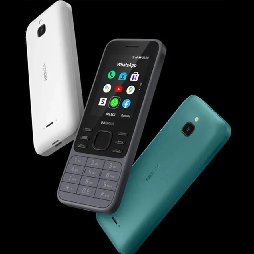 NOKIA 6300 Silder 2G GSM 2.4 inch Screen 5.0MP Camera Mobilephone Refurbished - Triveni World