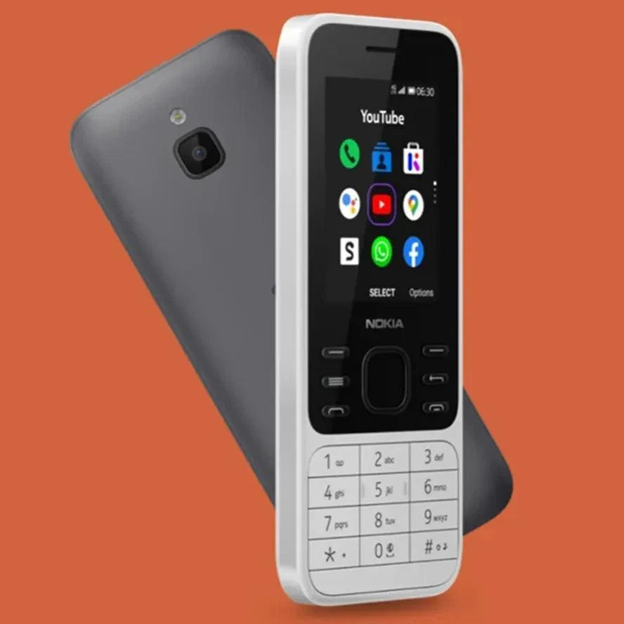 NOKIA 6300 Silder 2G GSM 2.4 inch Screen 5.0MP Camera Mobilephone Refurbished - Triveni World
