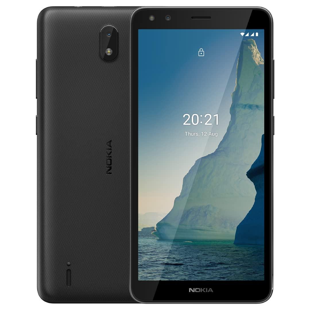 Nokia C01 Plus 4G, 5.45” HD+ Screen, Selfie Camera with Front Flash | 32GB Storage (Grey) - Triveni World