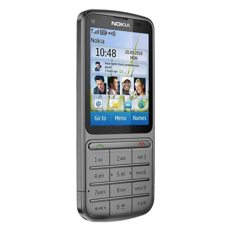 Nokia C3-01 Mobile Phone Single Core Support 3G WIFI Refurbished - Triveni World