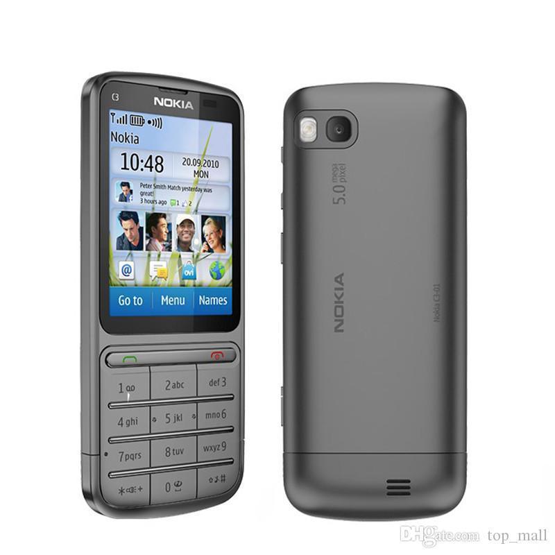 Nokia C3-01 Mobile Phone Single Core Support 3G WIFI Refurbished - Triveni World