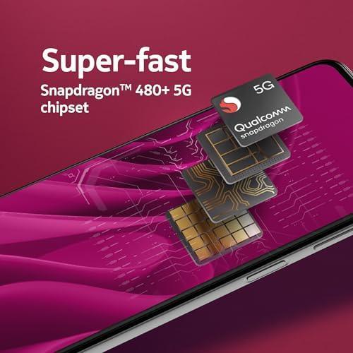 Nokia G42 5G | Snapdragon® 480+ 5G | 50MP Triple AI Camera | 11GB RAM (6GB RAM + 5GB Virtual RAM) | 128GB Storage | 5000mAh Battery | 2 Years Android Upgrades | 20W Charger Included | So Purple - Triveni World