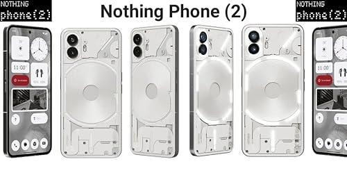 Nothing Phone (2) 5G (White, 12GB RAM, 256GB Storage) | 6.7" LTPO OLED AMOLED Display | 50 MP(OIS) + 50MP | 32MP Front Cam| Qualcomm Snapdragon 8+Gen 1 | 4700 mAh Battery 45W Charging| 100% in 55 Mins - Triveni World