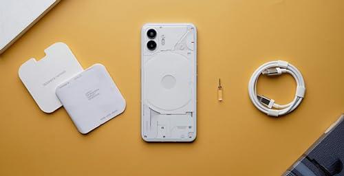 Nothing Phone (2) 5G (White, 12GB RAM, 256GB Storage) | 6.7" LTPO OLED AMOLED Display | 50 MP(OIS) + 50MP | 32MP Front Cam| Qualcomm Snapdragon 8+Gen 1 | 4700 mAh Battery 45W Charging| 100% in 55 Mins - Triveni World