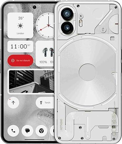 Nothing Phone (2) 5G (White, 12GB RAM, 256GB Storage) | 6.7" LTPO OLED AMOLED Display | 50 MP(OIS) + 50MP | 32MP Front Cam| Qualcomm Snapdragon 8+Gen 1 | 4700 mAh Battery 45W Charging| 100% in 55 Mins - Triveni World
