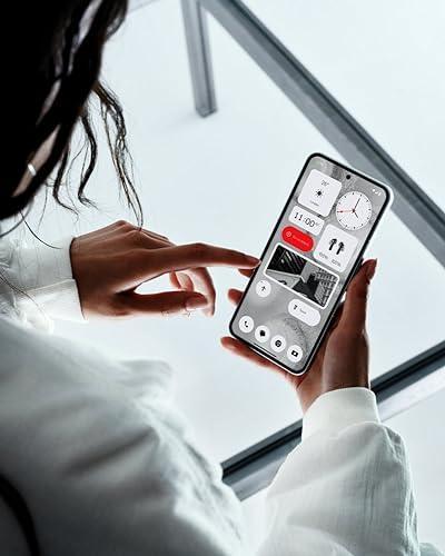Nothing Phone (2) 5G (White, 12GB RAM, 256GB Storage) | 6.7" LTPO OLED AMOLED Display | 50 MP(OIS) + 50MP | 32MP Front Cam| Qualcomm Snapdragon 8+Gen 1 | 4700 mAh Battery 45W Charging| 100% in 55 Mins - Triveni World