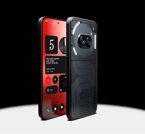 Nothing Phone (2a) 5G (Black, 8GB RAM, 256GB Storage) | 6.7" AMOLED Display | 50MP (OIS) + 50 MP | 32 MP Front | Mediatek Dimensity 7200 Pro Processor | Glyph Interface | 45 W Charging 100% in 59 mins - Triveni World