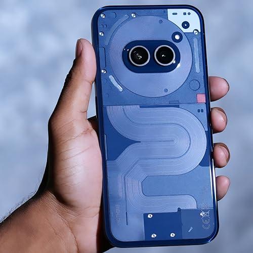 Nothing Phone (2a) 5G (Blue, 8GB RAM, 256GB Storage) | 6.7" AMOLED Display | 50MP (OIS) + 50 MP | 32 MP Front | Mediatek Dimensity 7200 Pro Processor | Glyph Interface | 45 W Charging 100% in 59 mins - Triveni World
