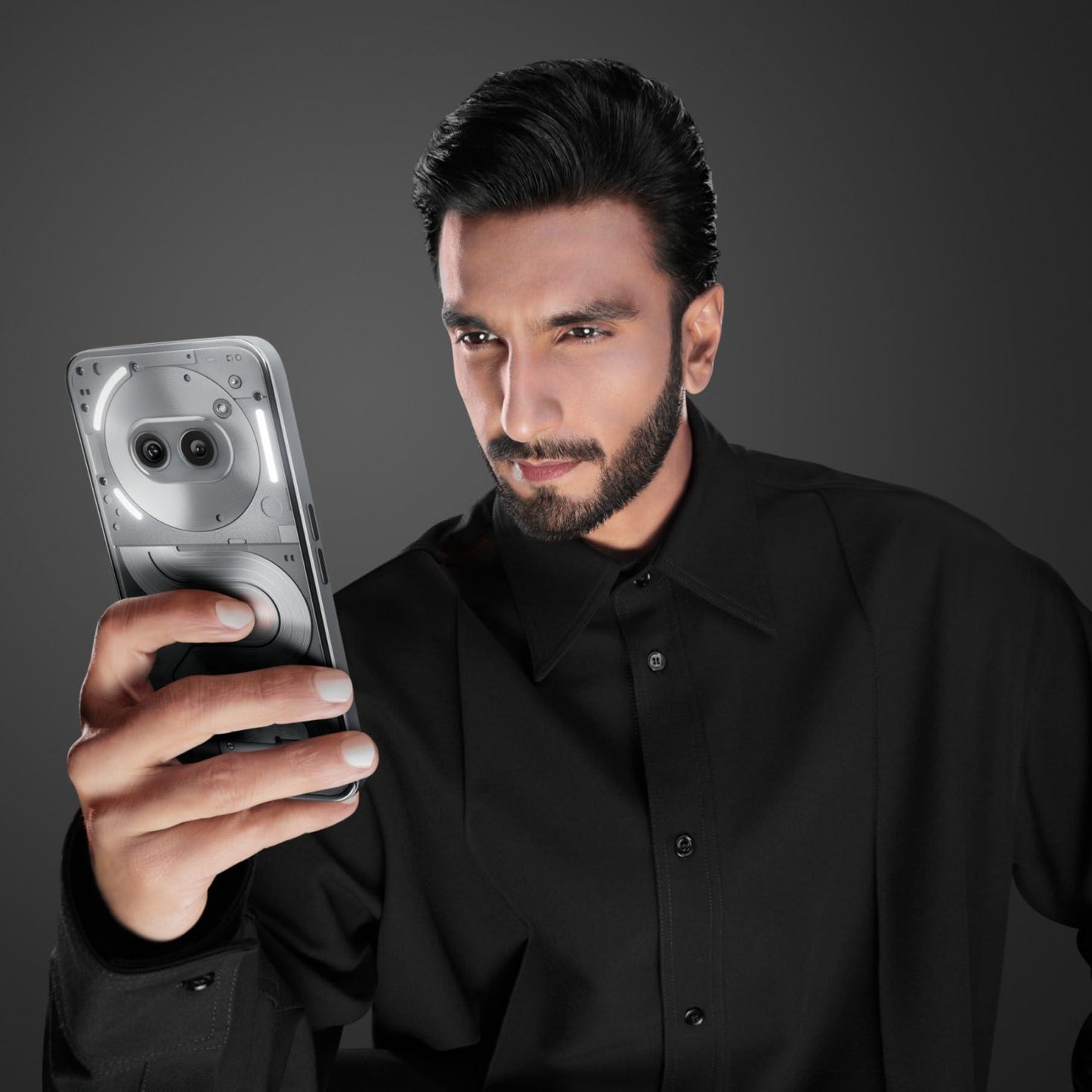 Nothing Phone (2a) Plus (Grey, 8GB RAM, 256GB Storage) | Up to 16GB RAM | Dimensity 7350 Pro 5G Processor | 50MP + 50MP | 50MP Front Camera | 6.7" AMOLED Display | 56 Minutes Charge of 100% - Triveni World