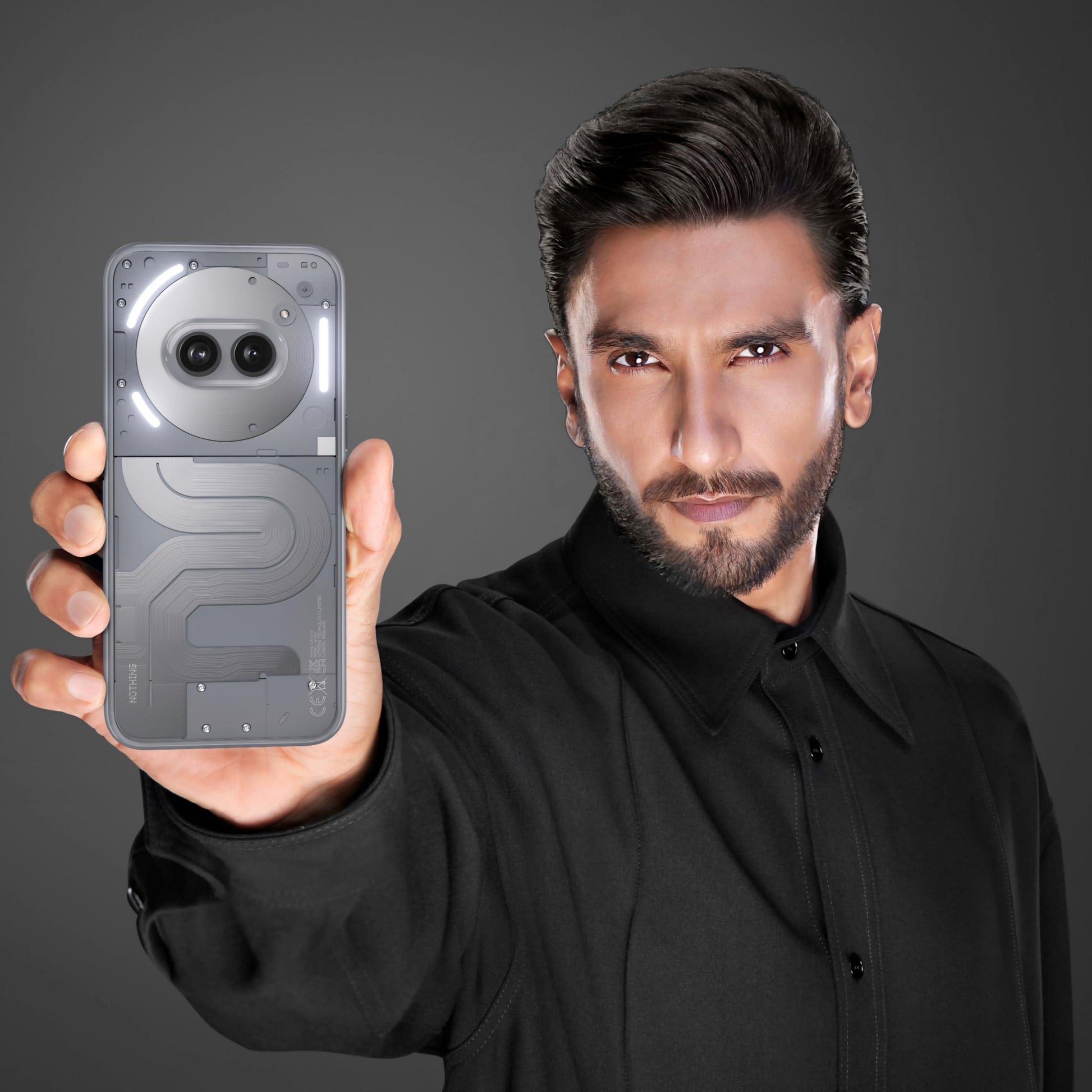 Nothing Phone (2a) Plus (Grey, 8GB RAM, 256GB Storage) | Up to 16GB RAM | Dimensity 7350 Pro 5G Processor | 50MP + 50MP | 50MP Front Camera | 6.7" AMOLED Display | 56 Minutes Charge of 100% - Triveni World