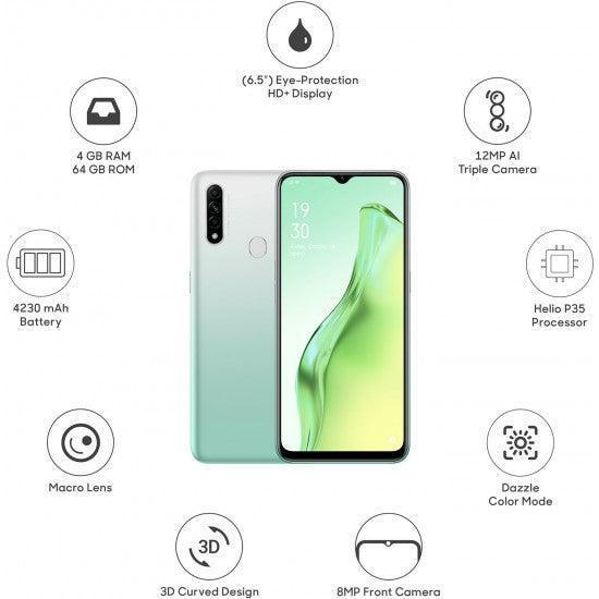 OPPO A31 (Fantasy White, 64 GB)  (4 GB RAM) - Triveni World