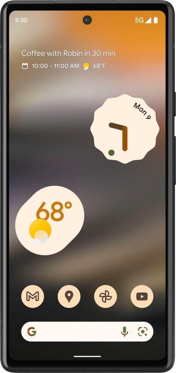 Pixel 6a 5G (Charcoal, 6GB RAM, 128GB Stoarge) - Triveni World