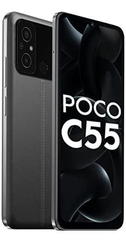 POCO C55 (Power Black, 6GB RAM, 128GB Storage) - Triveni World