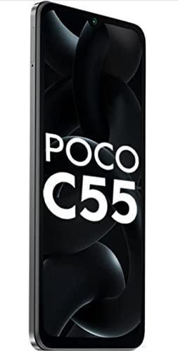 POCO C55 (Power Black, 6GB RAM, 128GB Storage) - Triveni World