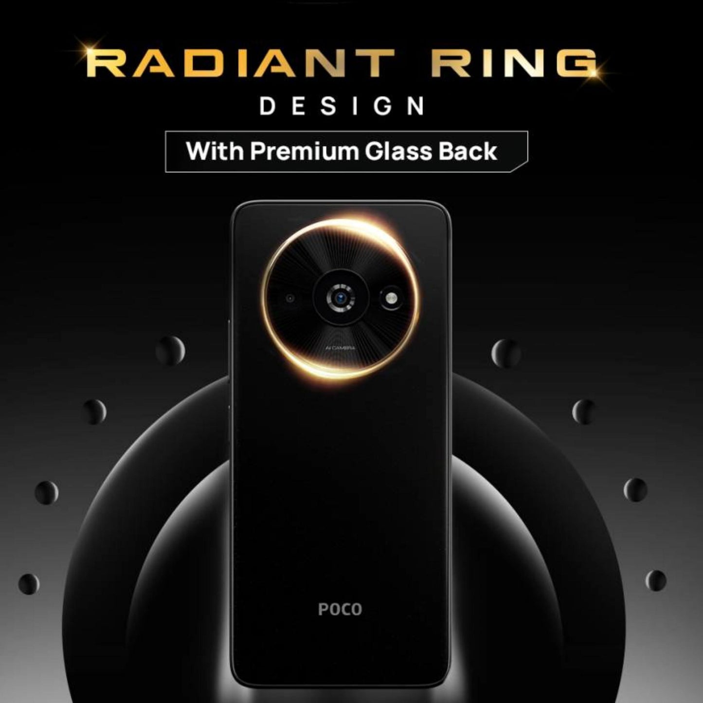 POCO C61 (Blue, 6GB RAM, 128GB Storage) - Triveni World