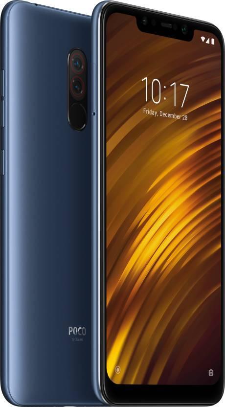 POCO F1 (Steel Blue, 64 GB)  (6 GB RAM) Refurbished - Triveni World