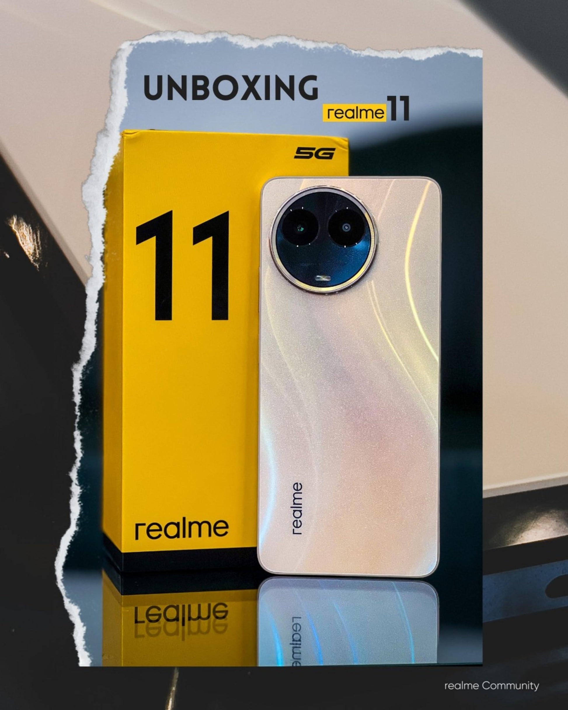 realme 11 5G (Glory Gold, 8GB RAM, 256GB Storage) | Dynamic Ultra Smooth Display | Up to 8GB+8GB Dynamic RAM | 108MP 3× Zoom | 16MP Selfie Camera | Dimensity 6100+ 5G Processor | 67W SUPERVOOC Charge - Triveni World