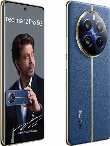 realme 12 Pro 5G (Submarine Blue, 8GB RAM, 128GB Storage) | 50 MP Sony IMX882 OIS Camera | 32 MP 2X Flagship Telephoto Portrait Camera | Snapdragon 6 Gen 1 5G Processor | 8 GB+8 GB Dynamic RAM - Triveni World