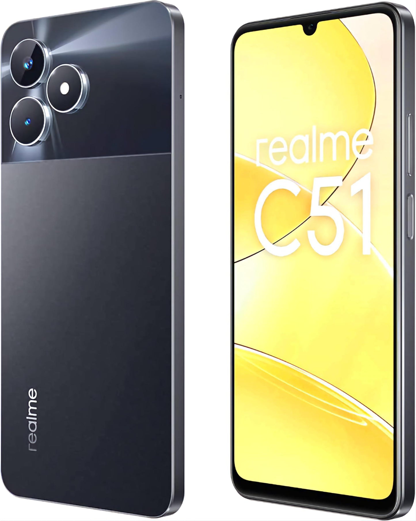 realme C51 (Carbon Black, 4GB RAM, 128GB Storage) - Triveni World