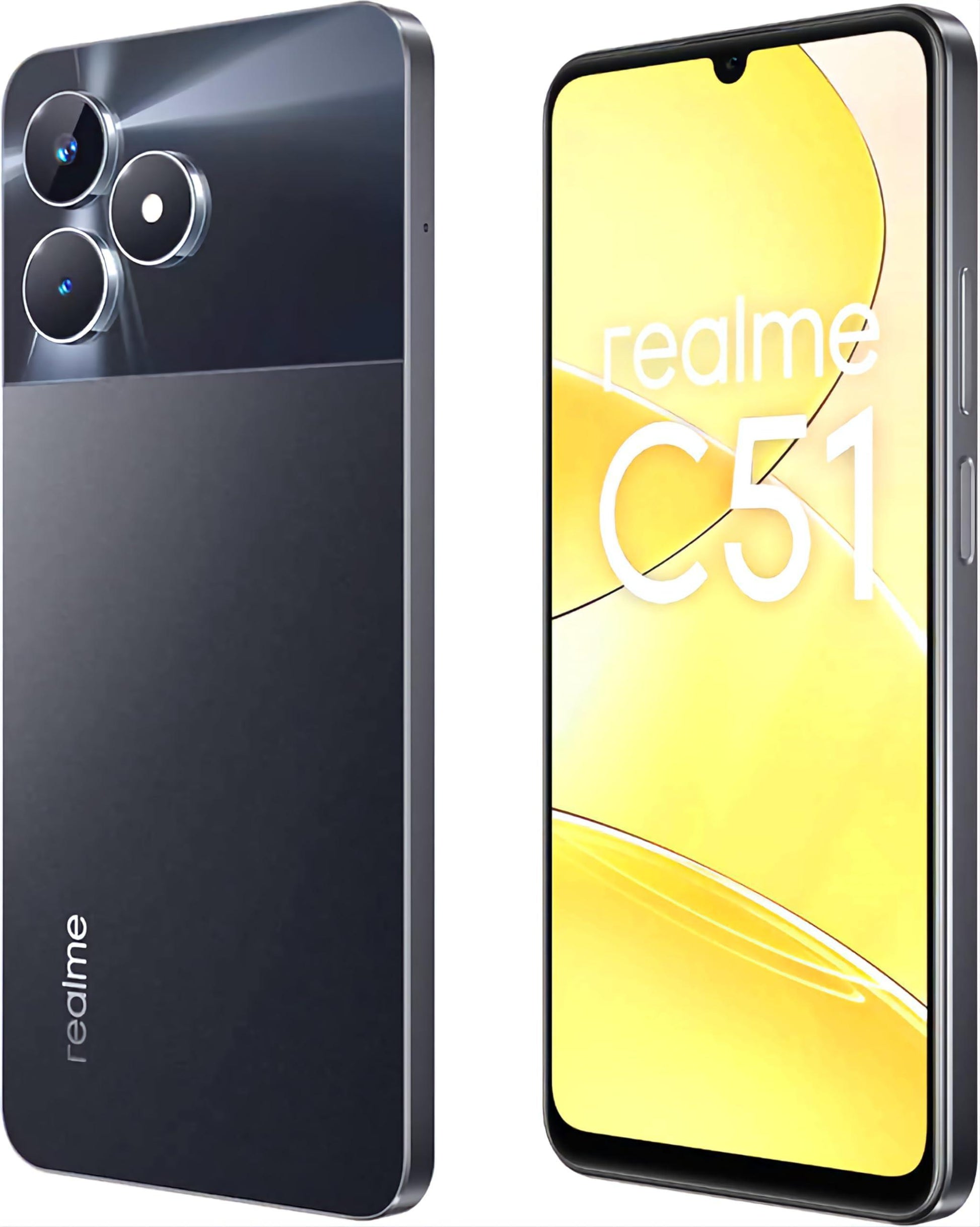 realme C51 (Carbon Black, 4GB RAM, 128GB Storage) - Triveni World