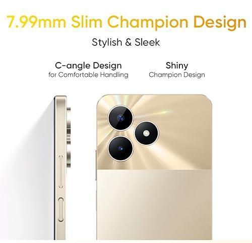 realme C53, Champion Gold, 4GB RAM, 128GB Storage - Triveni World
