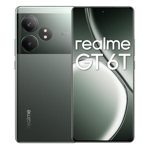 realme GT 6T 5G (Razor Green,12GB RAM+512GB Storage) | India's 1st 7+ Gen 3 Flagship Chipset | 1.5M+AnTuTu Score | 5500mAh+120W | The World's Brightest Flagship Display - Triveni World