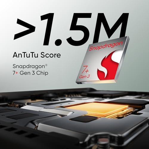 realme GT 6T 5G (Razor Green,12GB RAM+512GB Storage) | India's 1st 7+ Gen 3 Flagship Chipset | 1.5M+AnTuTu Score | 5500mAh+120W | The World's Brightest Flagship Display - Triveni World