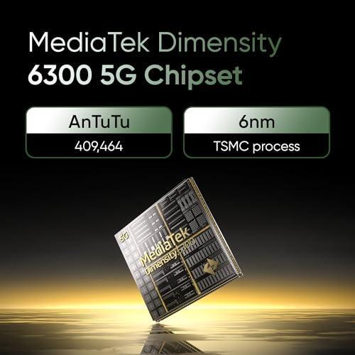 realme NARZO N65 5G (Deep Green 6GB RAM, 128GB Storage) India's 1st D6300 5G Chipset | Ultra Slim Design | 120Hz Eye Comfort Display | 50MP AI Camera| Charger in The Box - Triveni World