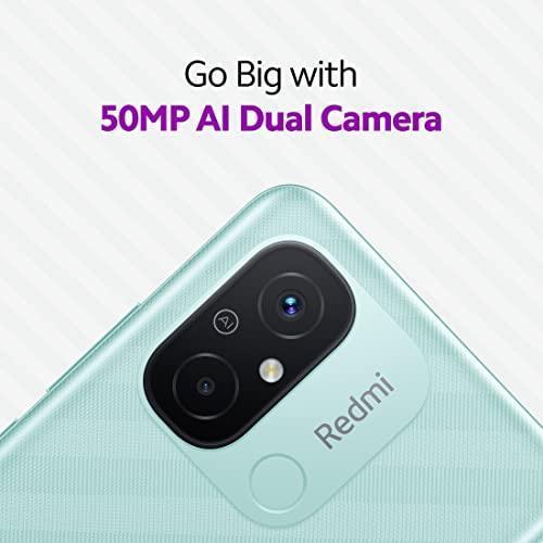 Redmi 12C (Mint Green, 4GB RAM, 64GB Storage) | High Performance Mediatek Helio G85 | Big 17cm(6.71) HD+ Display with 5000mAh(typ) Battery - Triveni World