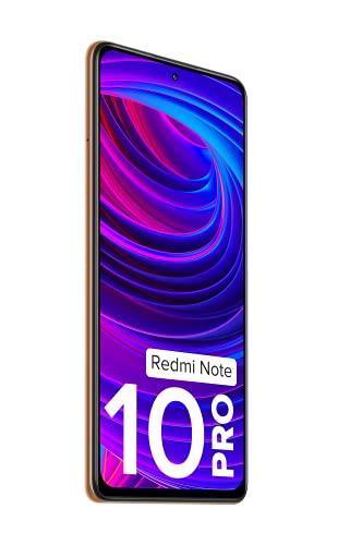 Redmi Note 10 Pro (Vintage Bronze, 6GB RAM, 128GB Storage) -120Hz Super Amoled Display | 64MP Camera with 5MP Super Tele-Macro | 33W Charger Included - Triveni World