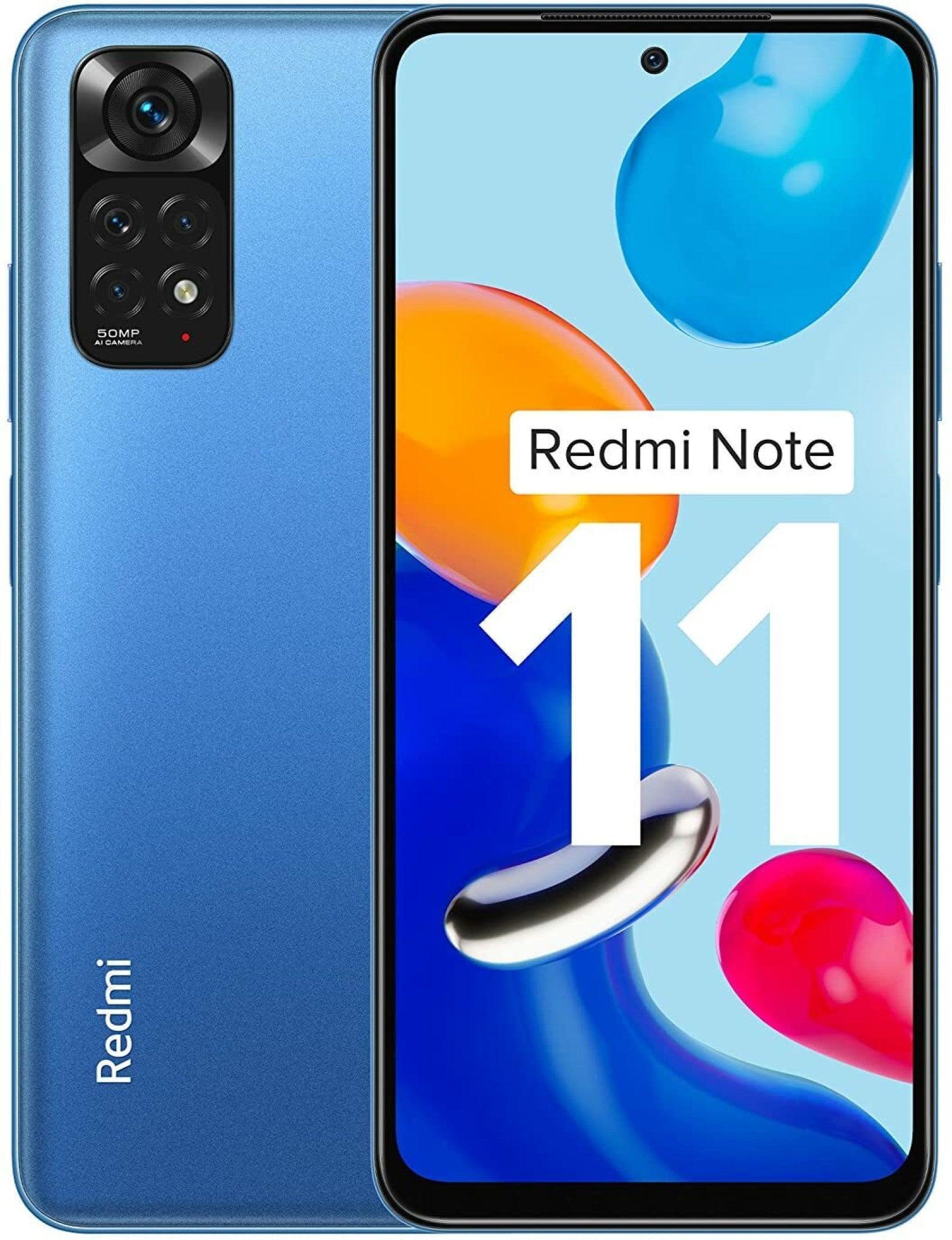 Redmi Note 11 6GB 128GB Horizon Blue Mobile (6 GB RAM, 128 GB Storage) - Triveni World
