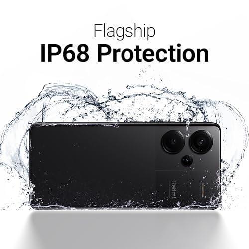Redmi Note 13 Pro+ (Fusion Black, 12GB RAM, 256GB Storage) | World's First Mediatek 7200 Ultra 5G | 200MP Hi-Res Camera | 1.5K Curved AMOLED | 120W HyperCharge - Triveni World