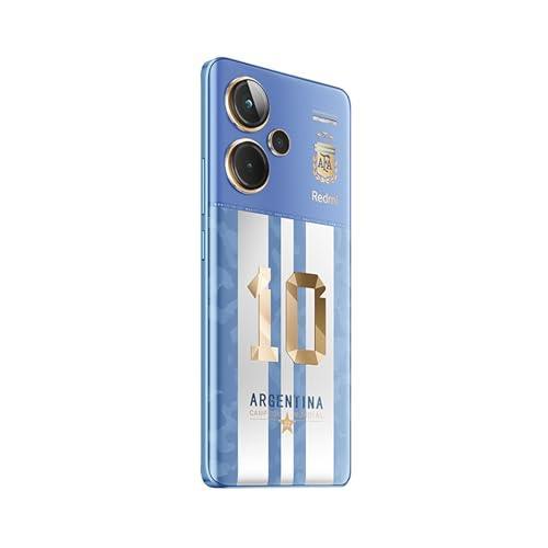 Redmi Note 13 Pro+ World Champions Edition (Victory Blue, 12GB RAM, 512GB Storage) | World's First Mediatek 7200 Ultra 5G | 200MP Hi-Res Camera | 1.5K Curved AMOLED | 120W HyperCharge - Triveni World