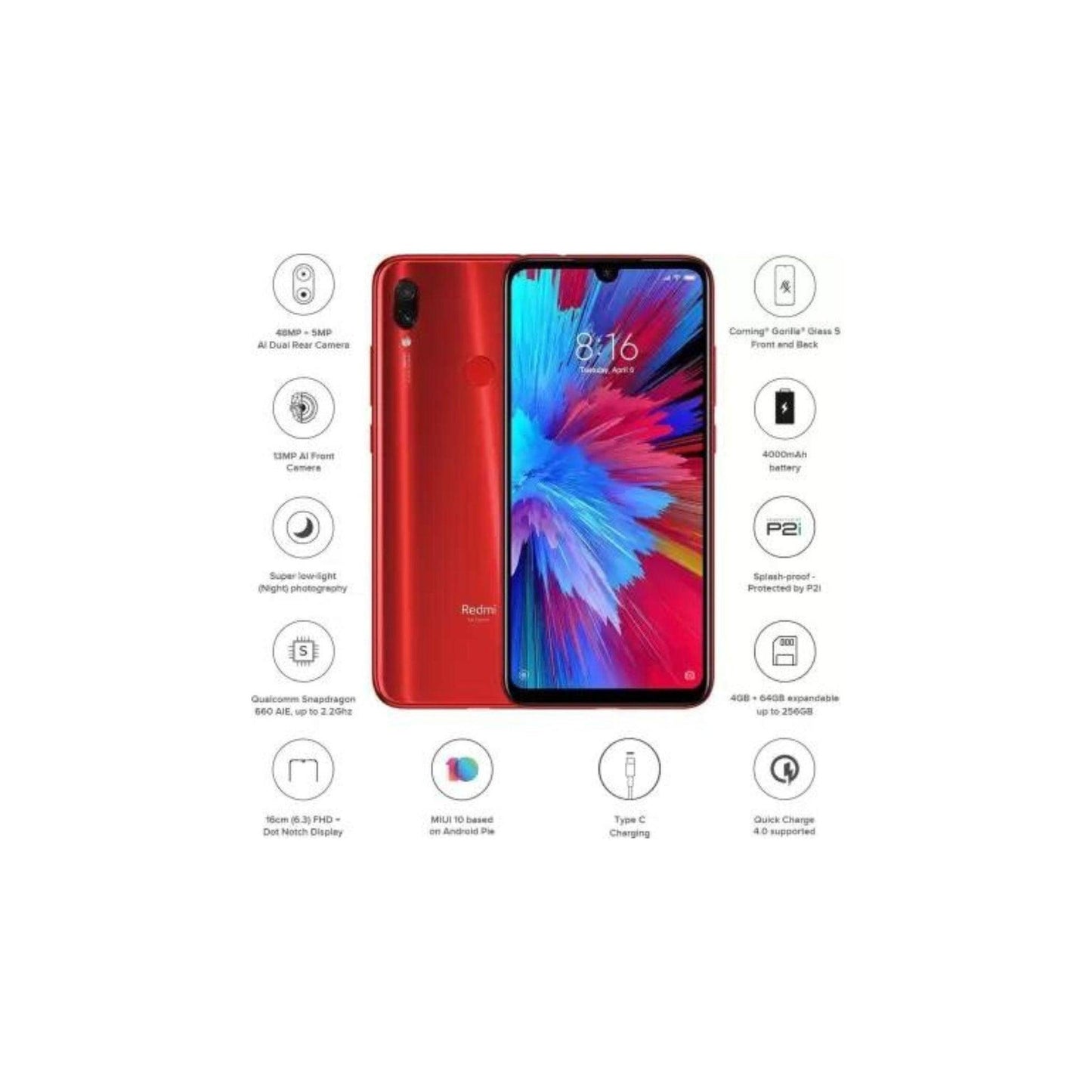 Redmi Note 7S 3/32GB Refurbished - Triveni World