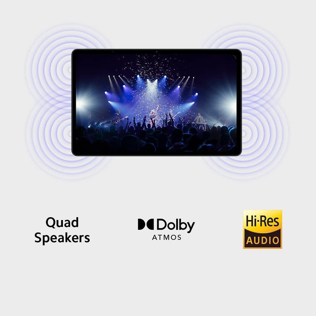 Redmi Pad | MediaTek Helio G99 | 26.95cm (10.61 inch) 2K Resolution & 90Hz Refresh Rate Display | 6GB RAM & 128GB Storage, Expandable up to 1TB | Quad Speaker - Dolby Atmos | Wi-Fi | Graphite Gray - Triveni World
