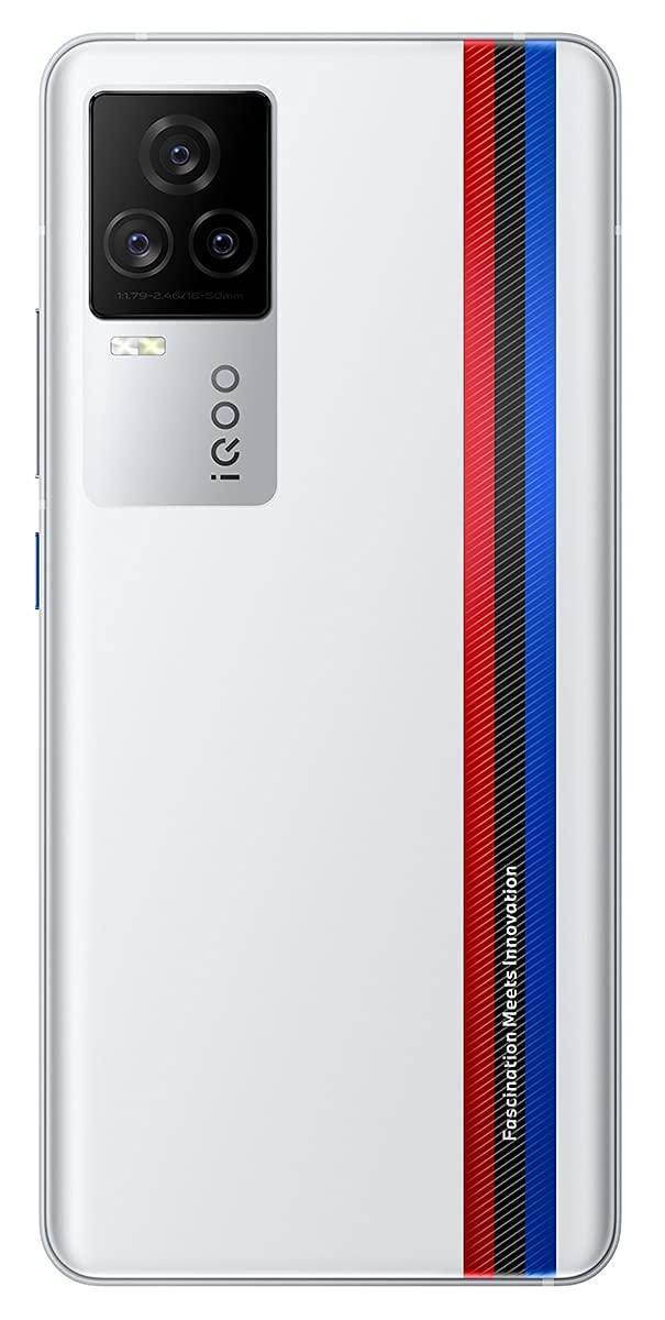 (Refurbished) iQOO 7 Legend 5G (Legendary Track Design, 8GB RAM, 128GB Storage) | 3GB Extended RAM - Triveni World
