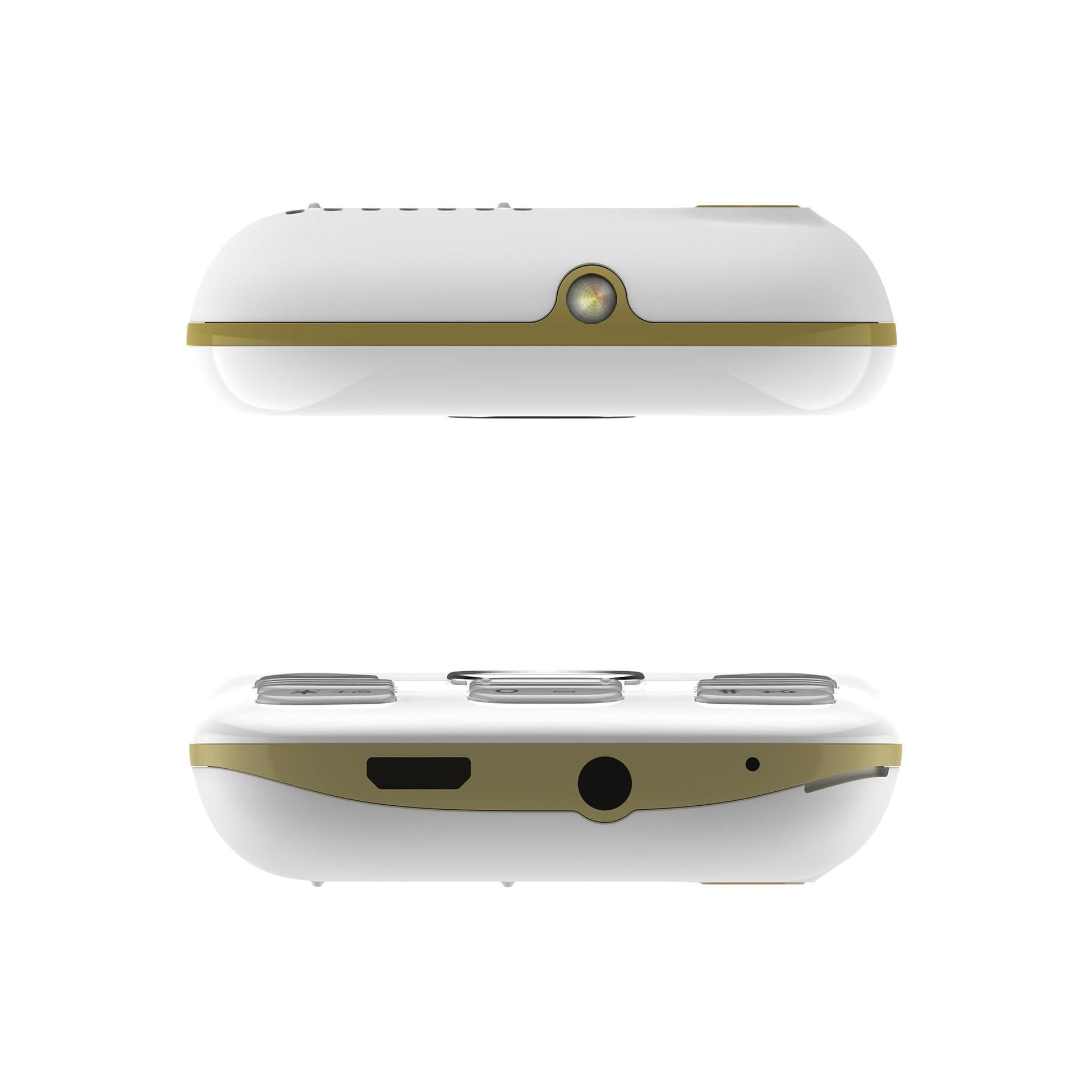 (Refurbished) Lava A3 Vibe Dual Sim Mobile with 1750 mAh Big Battery, 32 GB Expandable Storage and Vibrate Mode White Beige - Triveni World