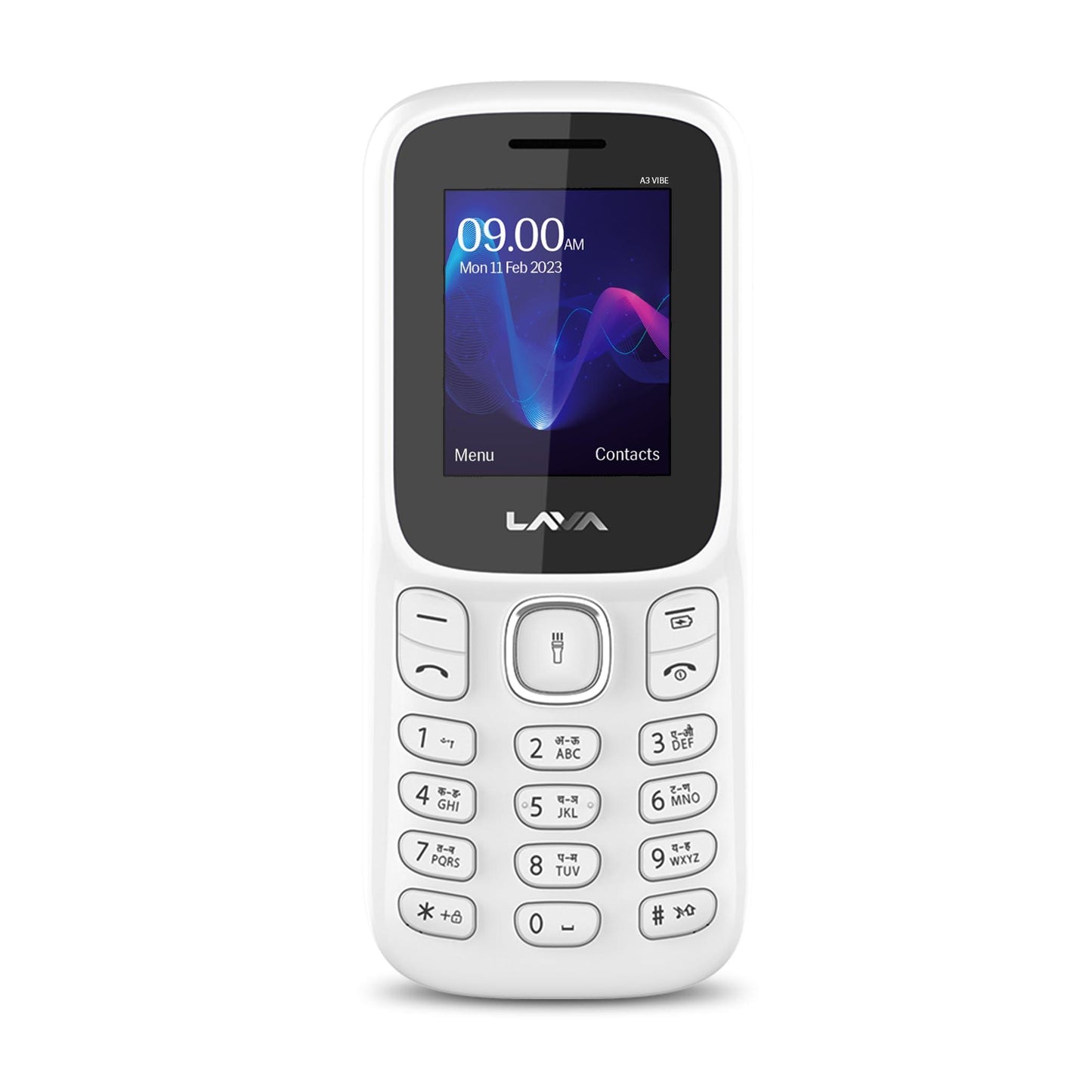 (Refurbished) Lava A3 Vibe Dual Sim Mobile with 1750 mAh Big Battery, 32 GB Expandable Storage and Vibrate Mode White Beige - Triveni World
