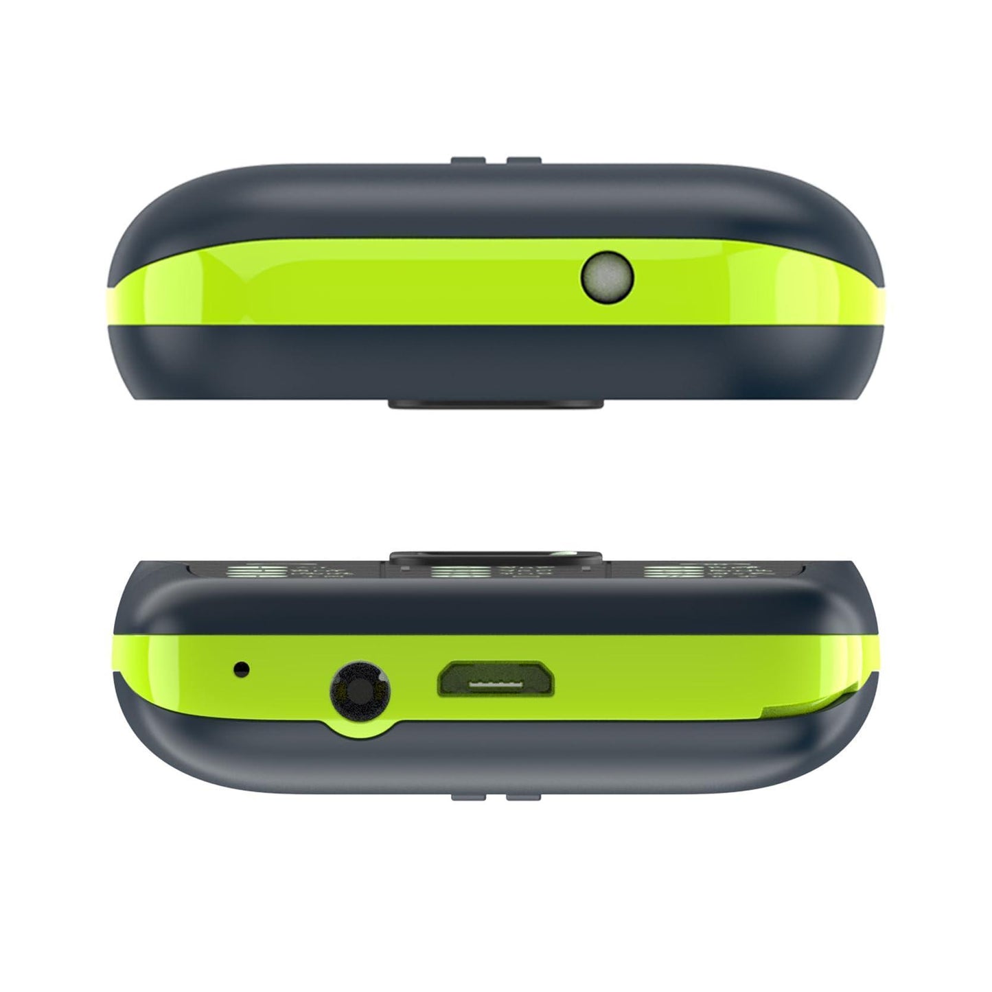 (Refurbished) Lava Hero Glow with Sleek and Stylish Design, 10 Regional Languages Input Support, Auto Call Recording, Wireless FM with Recording and 32 GB Expandable Storage (Blue Green) - Triveni World