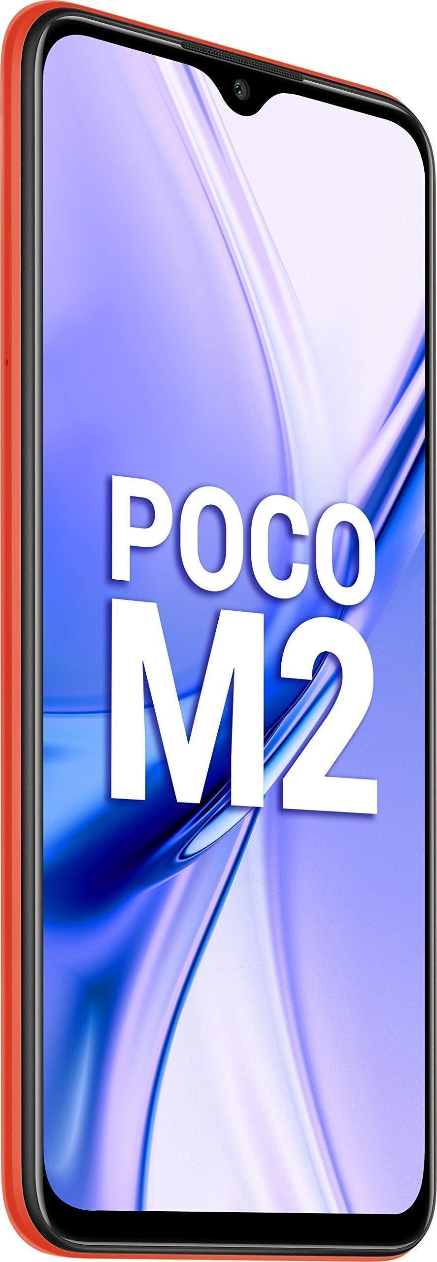 (Refurbished) MI Poco M2 (Brick Red, 6GB RAM, 64GB Storage) - Triveni World