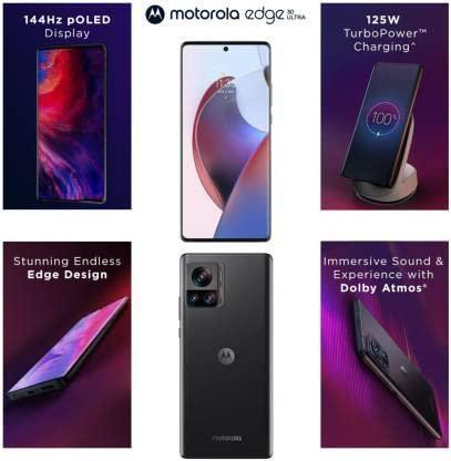 (Refurbished) Motorola Edge 30 Ultra (8GB, 128GB) (Interstellar Black) - Triveni World