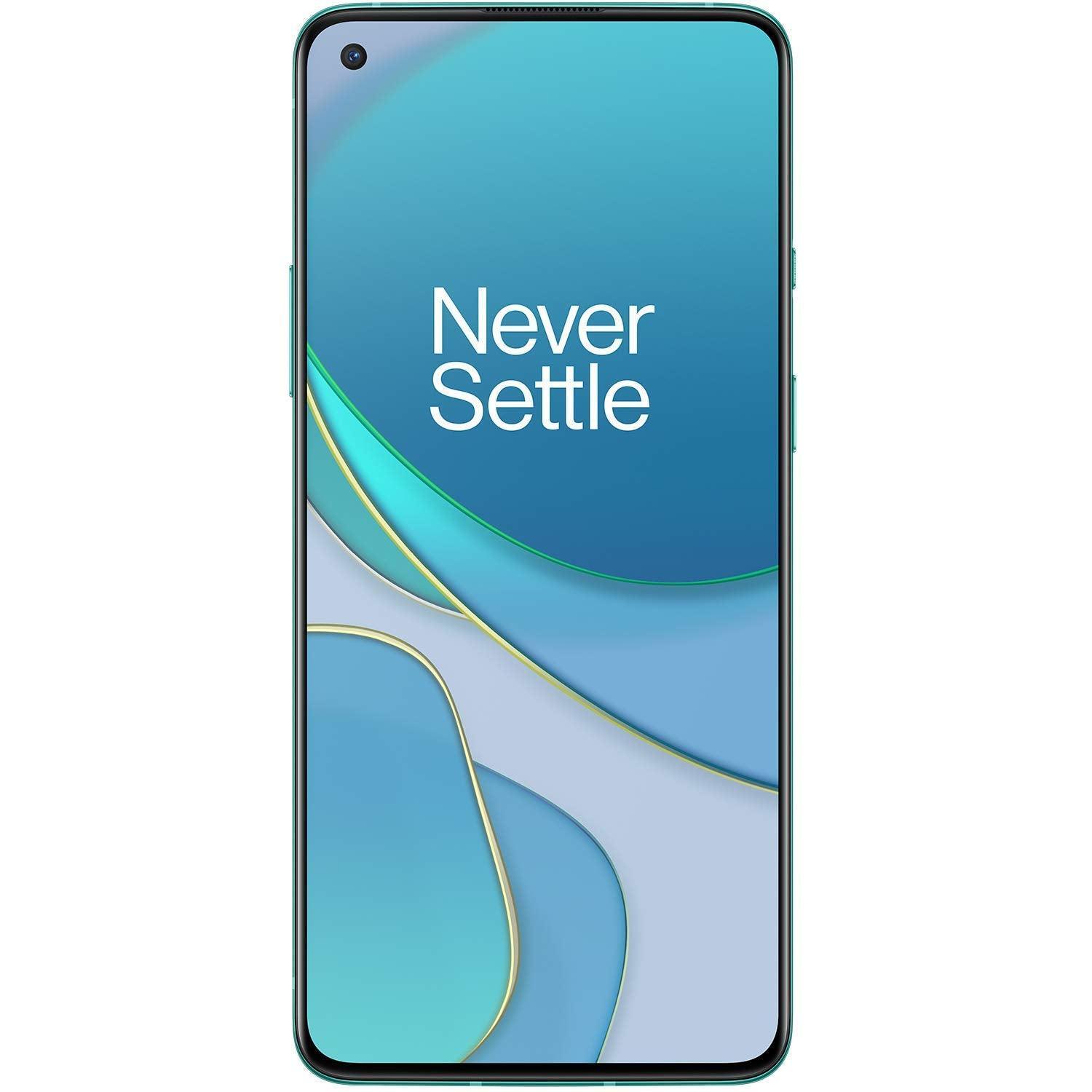 (Refurbished) OnePlus 8T 5G Aquamarine Green, 8GB RAM, 128GB Storage - Triveni World
