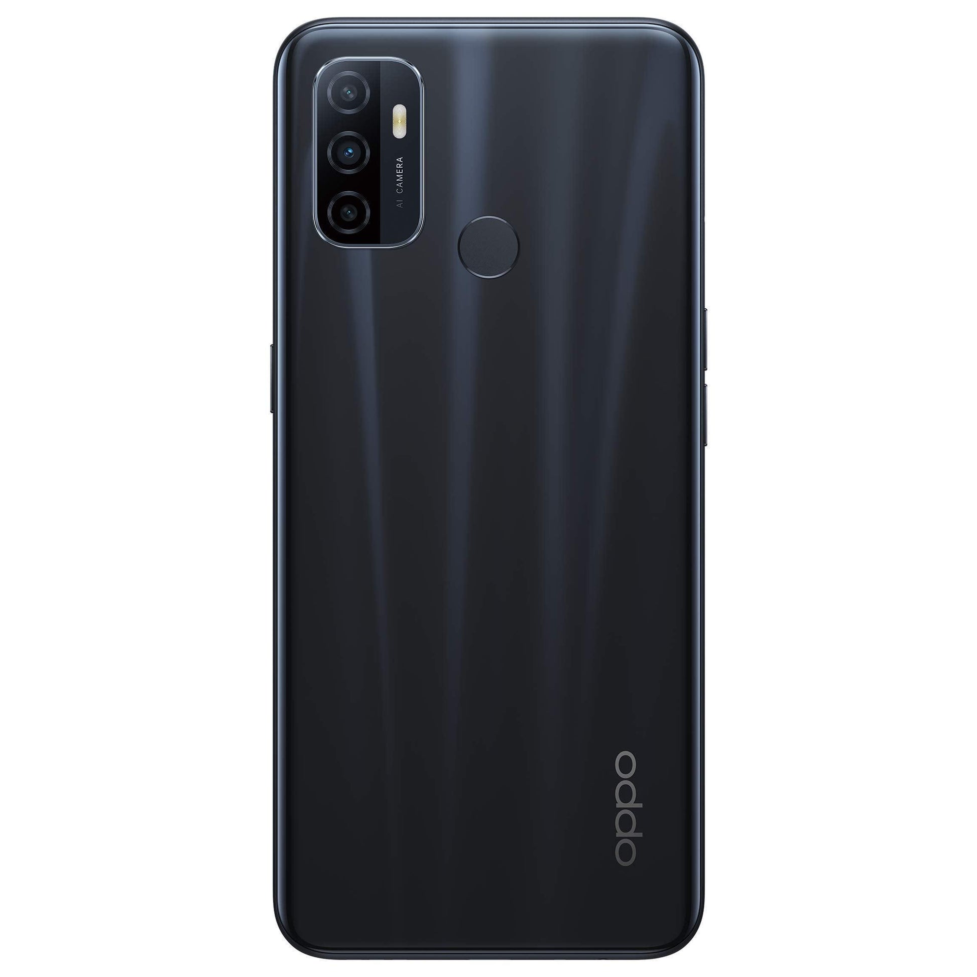 (Refurbished) OPPO A53 (Electric Black, 6GB RAM, 128GB Storage) - Triveni World