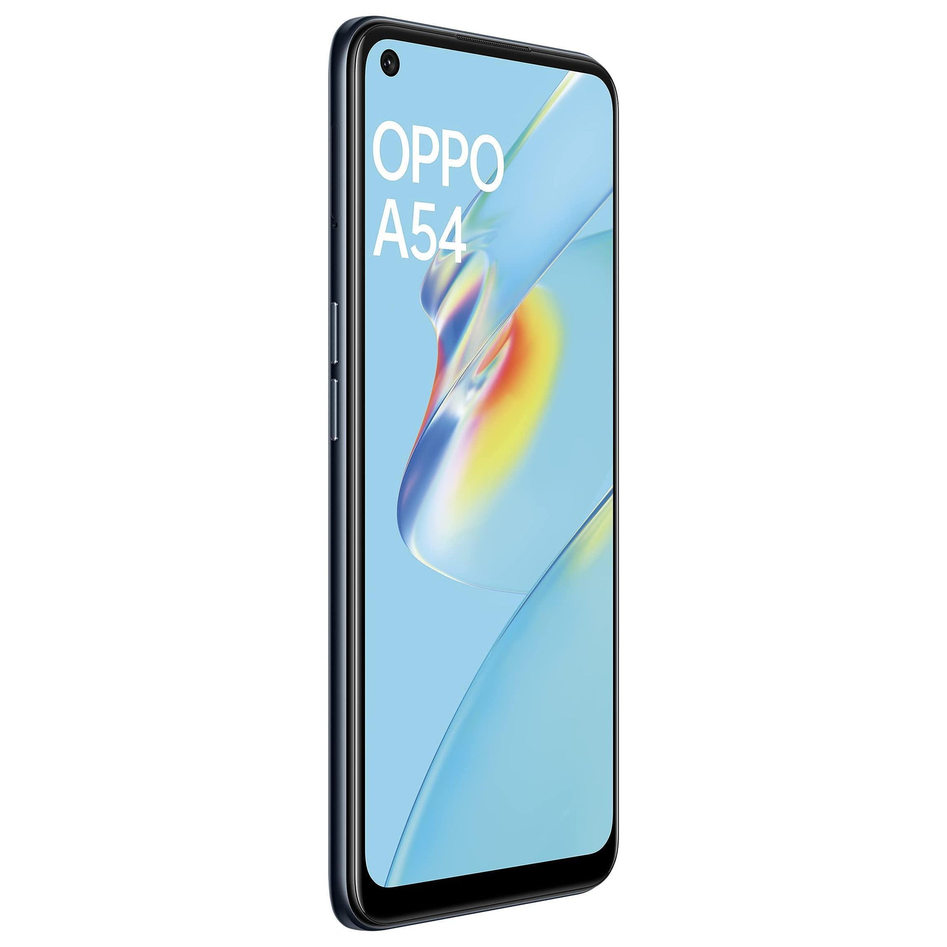 (Refurbished) OPPO A54 (Crystal Black, 4GB RAM, 128GB Storage) with No Cost EMI/Additional Exchange Offe - Triveni World