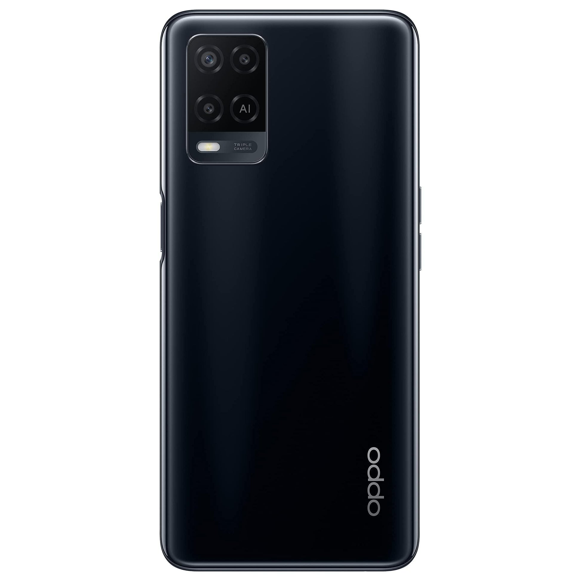 (Refurbished) OPPO A54 (Crystal Black, 4GB RAM, 128GB Storage) with No Cost EMI/Additional Exchange Offe - Triveni World