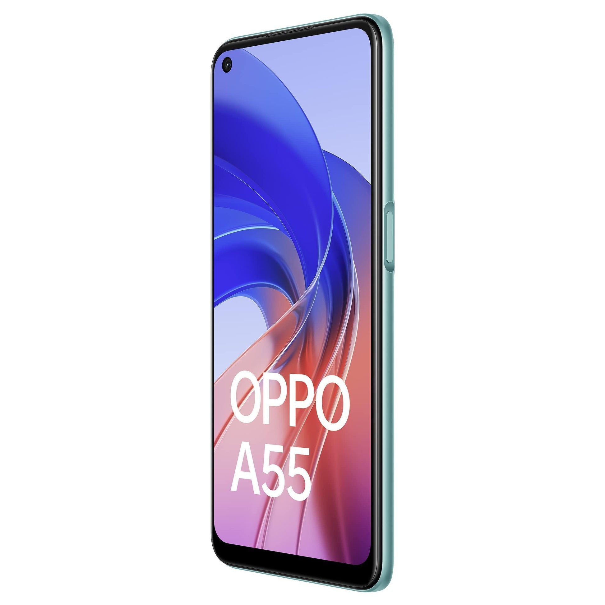 (Refurbished) OPPO A55 (Mint Green, 6GB RAM, 128GB Storage) - Triveni World